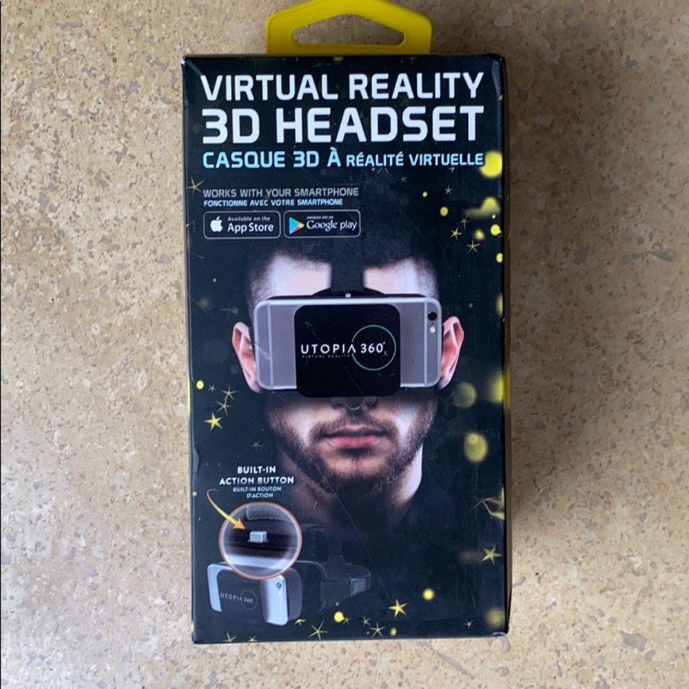 Utopia 360 Virtual Reality 3D Headset